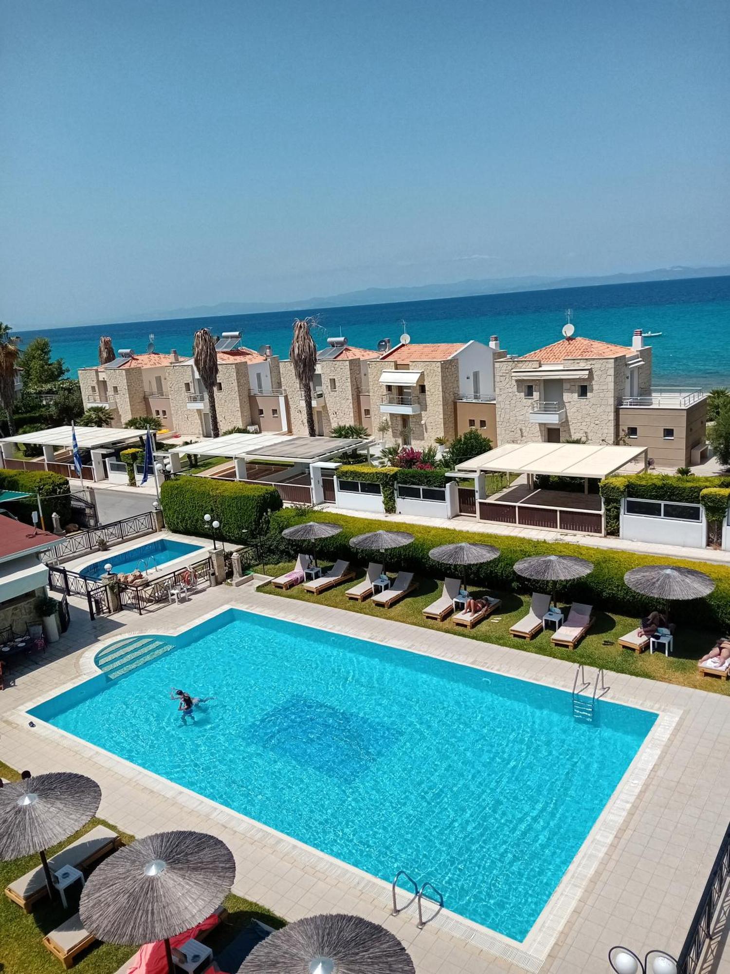 Golden Residence Family Resort Pefkochori Exterior foto